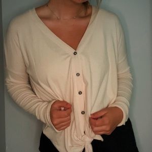 Abercrombie & Fitch Soft Cute Loungewear Sweater